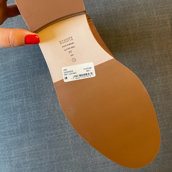 SCHUTZ Women's Tall Leather Riding Boots - Picture 3 of 6